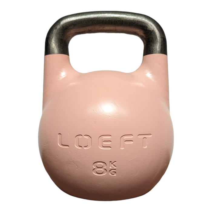 LOEFT Rose Quartz Competition Kettlebell Pakke 8-12-16 KG