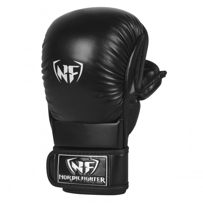 NF MMA Shooto Gloves – Sort, Kunstlæder