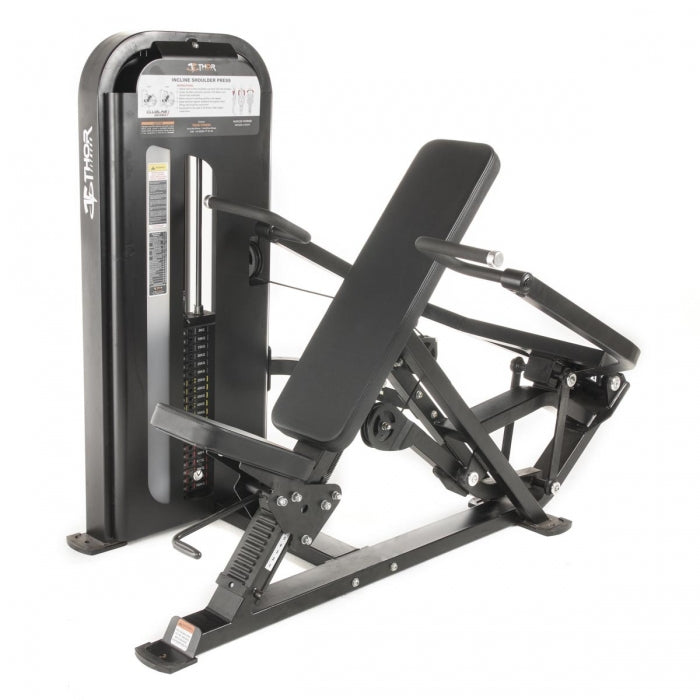 TF Exclusive WS, INCLINE SHOULDER PRESS træner skuldre såvel som overarme