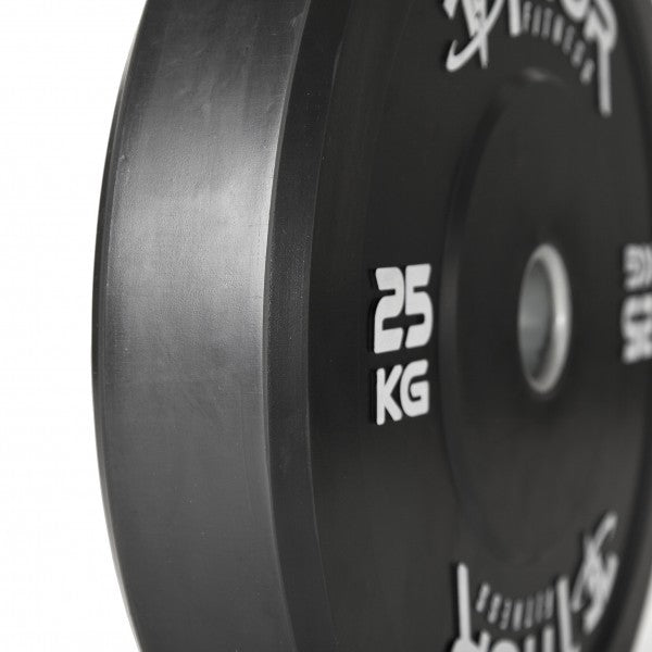 Thor Fitness Bumperplates i sort