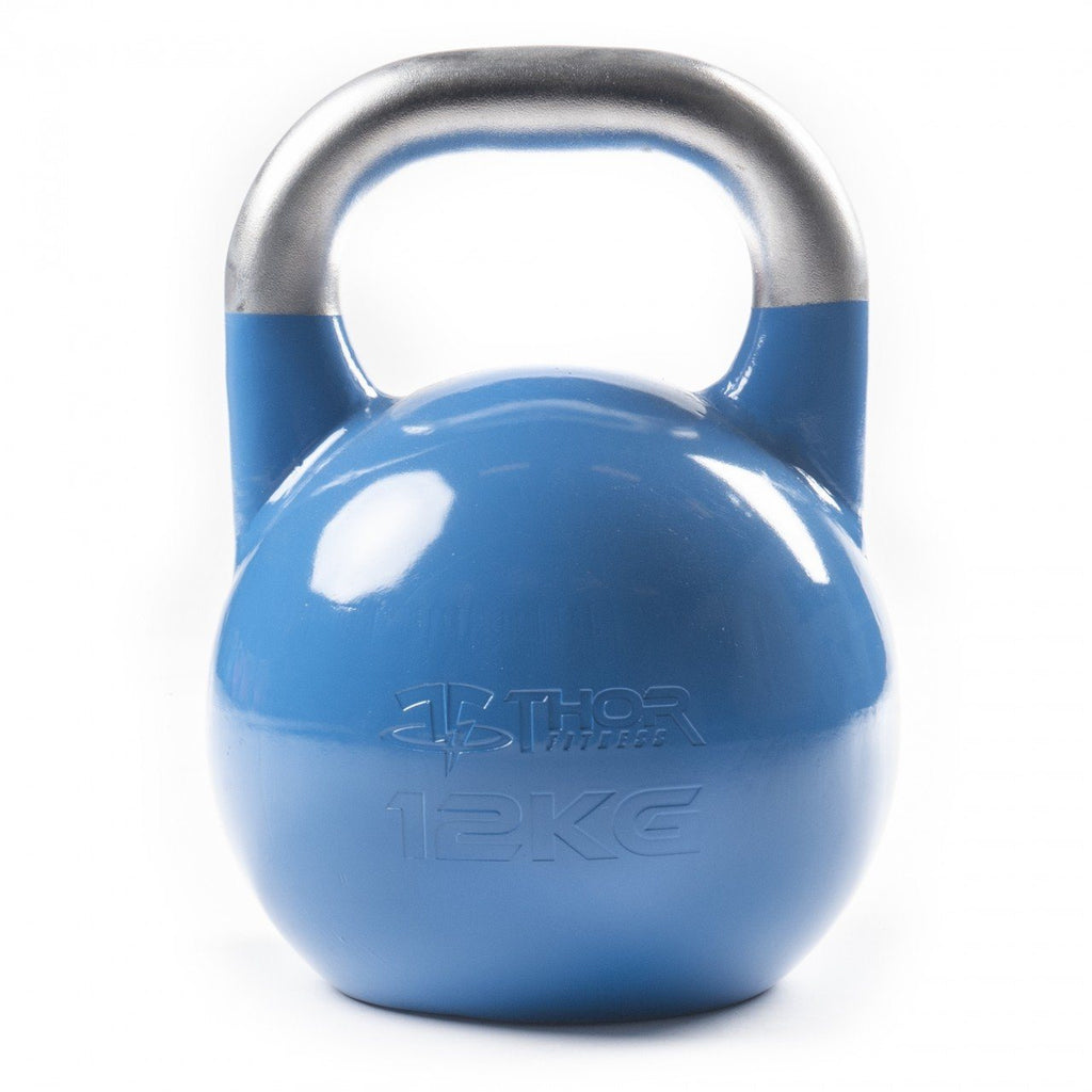mønt udtale Ret 10 kg competition kettlebell - lys blå farve - Korrekt konkurrencefarve