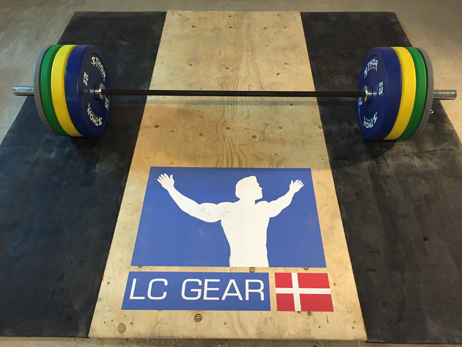 Komplet Home Gym pakke med Thor Fitness Bumper plates - Farve