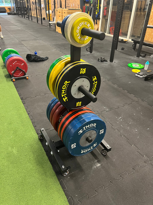 LOEFT plate tree - stativ til olympiske 50mm vægtskiver