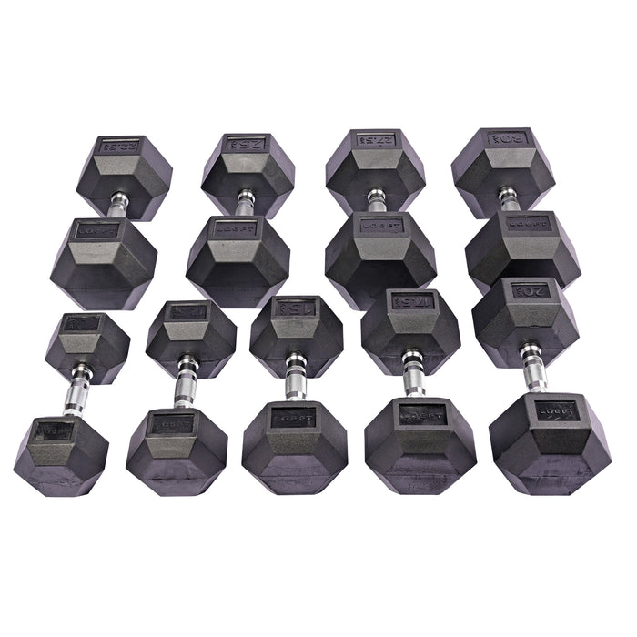 Hexagon Dumbells 10-30kg - Hex DB