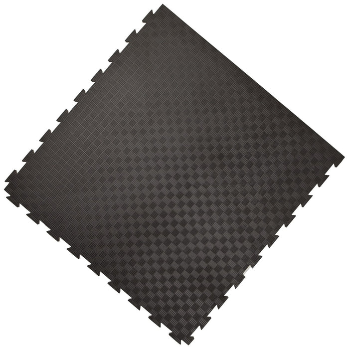 Puzzle Gulv i skum 25mm Medium Black/Grey