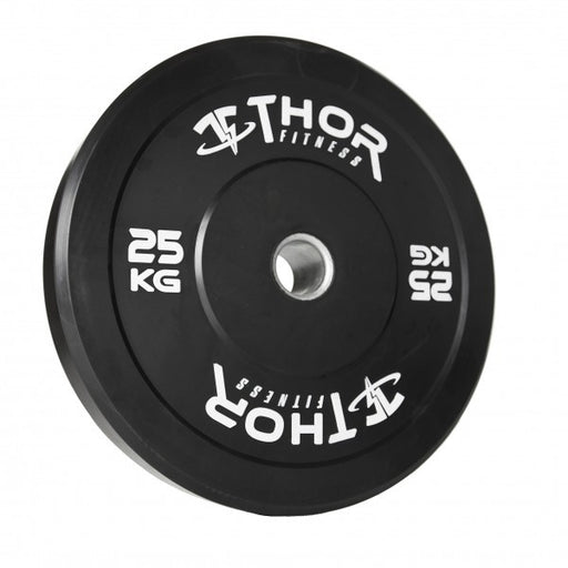 Thor Fitness Bumperplates i sort