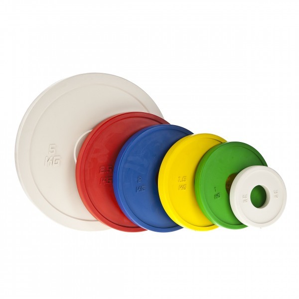 Fractional Plates i farver med gummibelægning