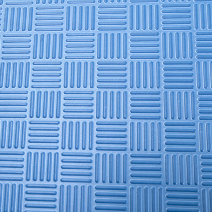 Puzzle Gulv 25mm Medium Blue/Red