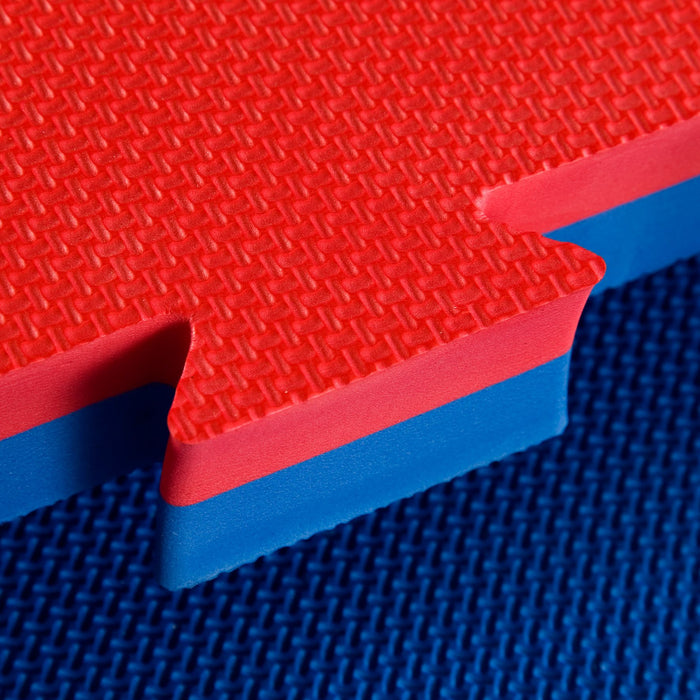 Puzzle Gulv 40mm Medium Red/Blue