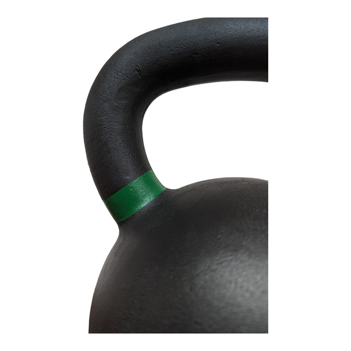 LOEFT Classic Steel sort Kettlebell - 24 kg. Støbejerns kettlebell