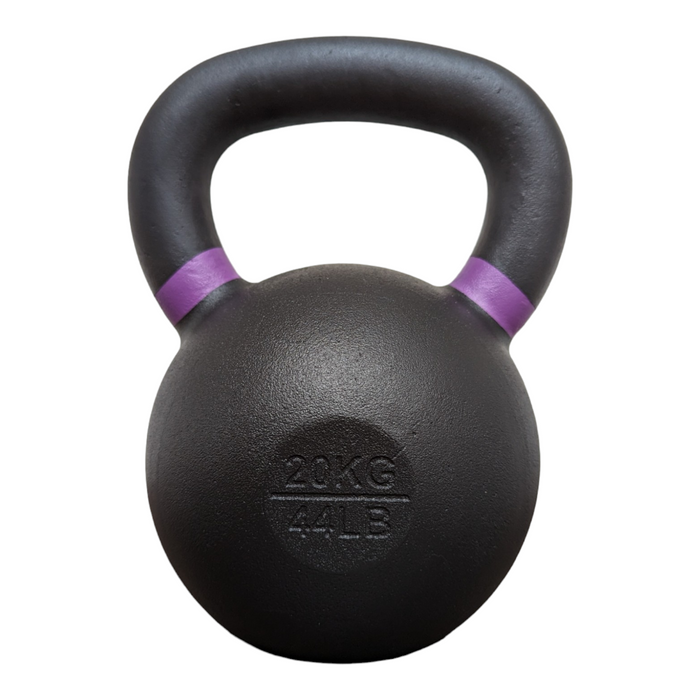 LOEFT Classic Steel sort Kettlebell - 20 kg. Støbejerns kettlebell