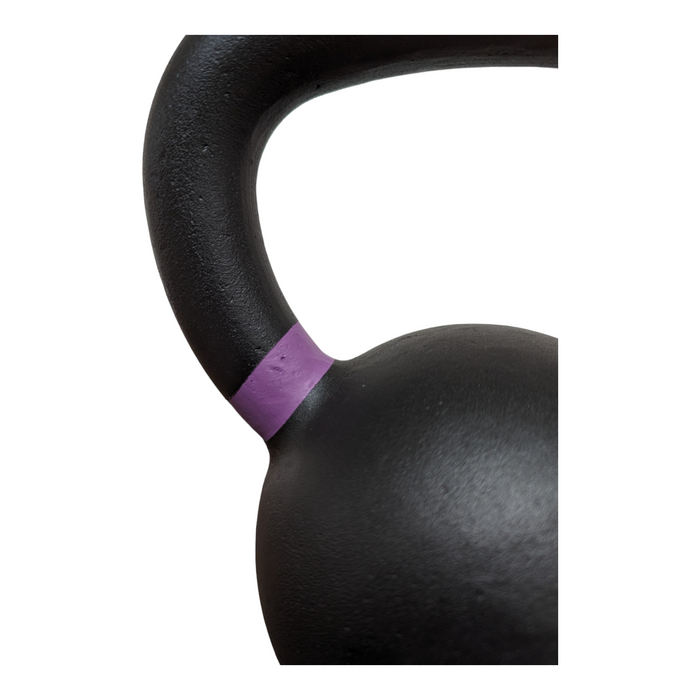 LOEFT Classic Steel sort Kettlebell - 10 kg. Støbejerns kettlebell 