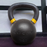 LOEFT Classic Steel sort Kettlebell - 16 kg. Støbejerns kettlebell