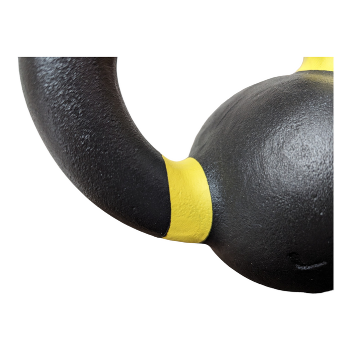 LOEFT Classic Steel sort Kettlebell - 4 kg. Støbejerns kettlebell