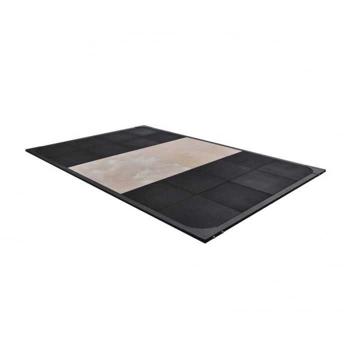 Løfteplatform 300x200 cm – Med kraftig polywood og 30 mm gummimåtter