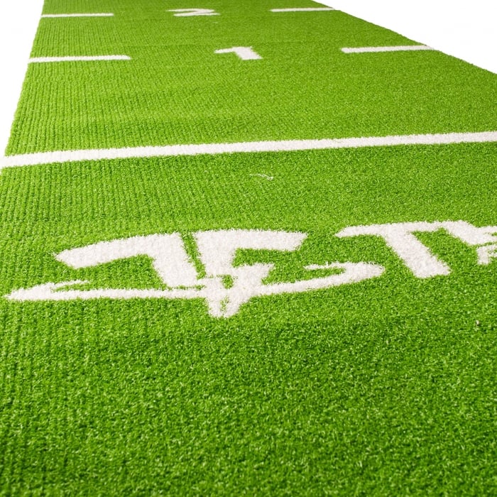 Kunstgræs / Turf 1 × 12 m – Grøn med markerede afstande