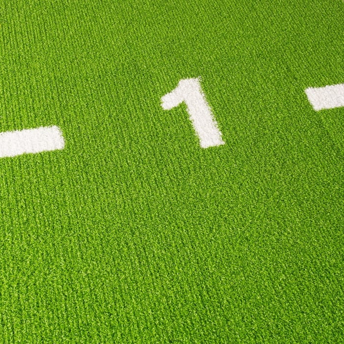Kunstgræs / Turf 2 x 12 m Grøn med påmalede afstande