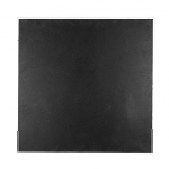 Sort Gummigulv 1x1 m – Ekstra glat overflade, 20–30 mm