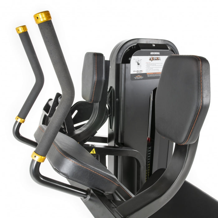 TF Exclusive WS, ABDOMINAL MACHINE er en træningsmaskine som træner mavemusklerne