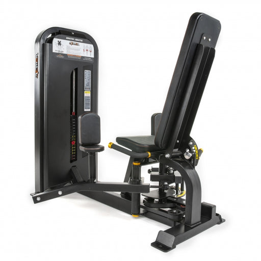 TF Exclusive WS, ADDUCTOR / ABDUCTOR COMBO er en træningsmaskine, som træner inderlårsmuskler og ydre hoftemuskler
