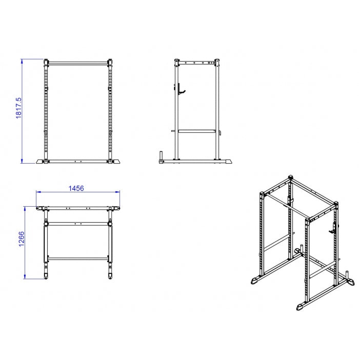 TF R1 Power Rack 180