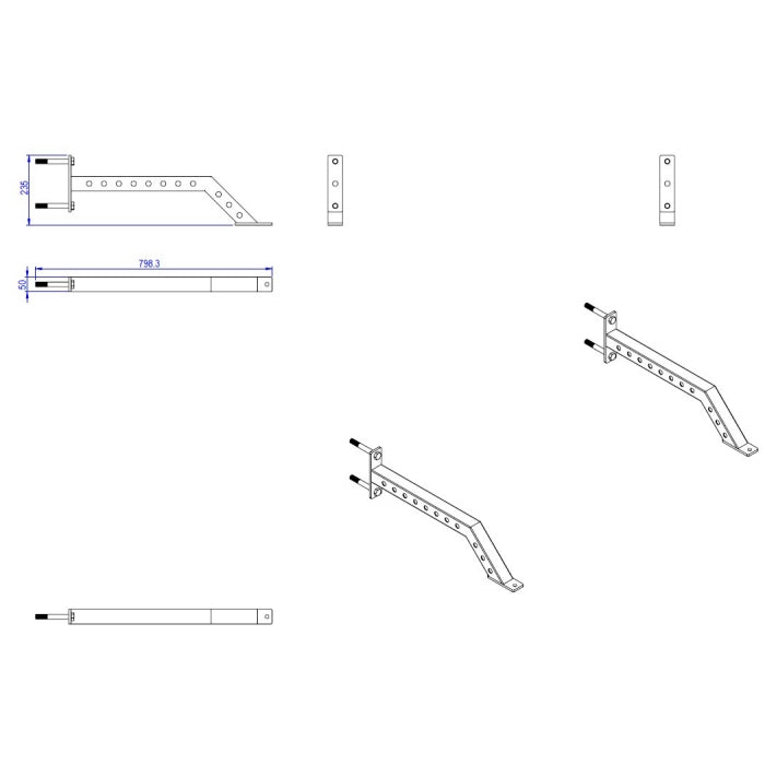 TF R2 Stabilizer Feet