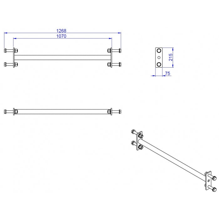 TF RX Power Rack 250 cm