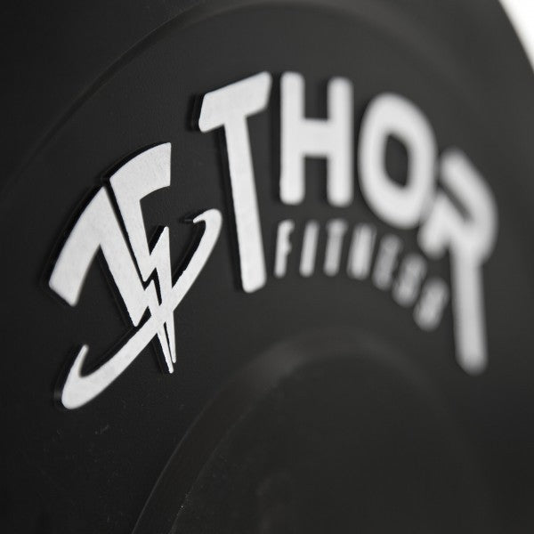 Thor Fitness Bumperplates i sort