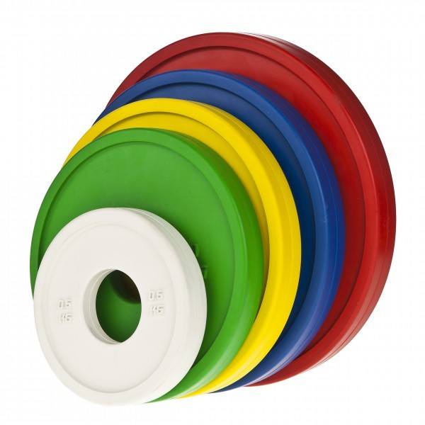 Fractional Plates i farver med gummibelægning