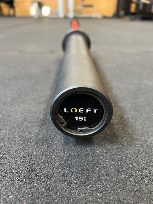 LOEFT | Olympisk Dame Vægtstang | Cerakote | 15kg | 25mm | Ø50mm