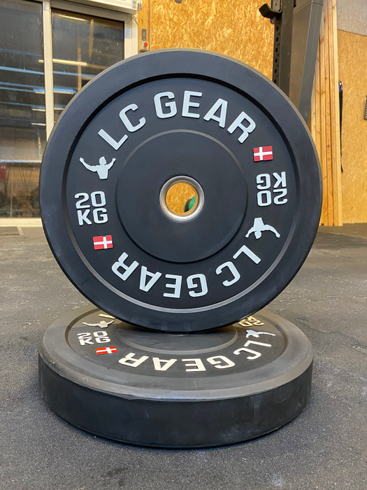 LC GEAR Bumper Plates i sort