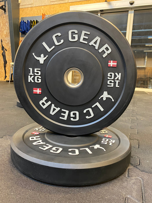 LC GEAR Bumper Plates i sort