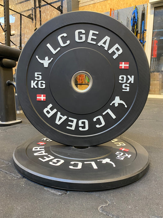 LC GEAR Bumper Plates i sort
