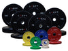 Sorte bumper plates - vægtskive pakke - LOEFT 