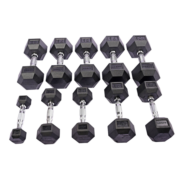 Hexagon Dumbells 1-10kg - Hex DB