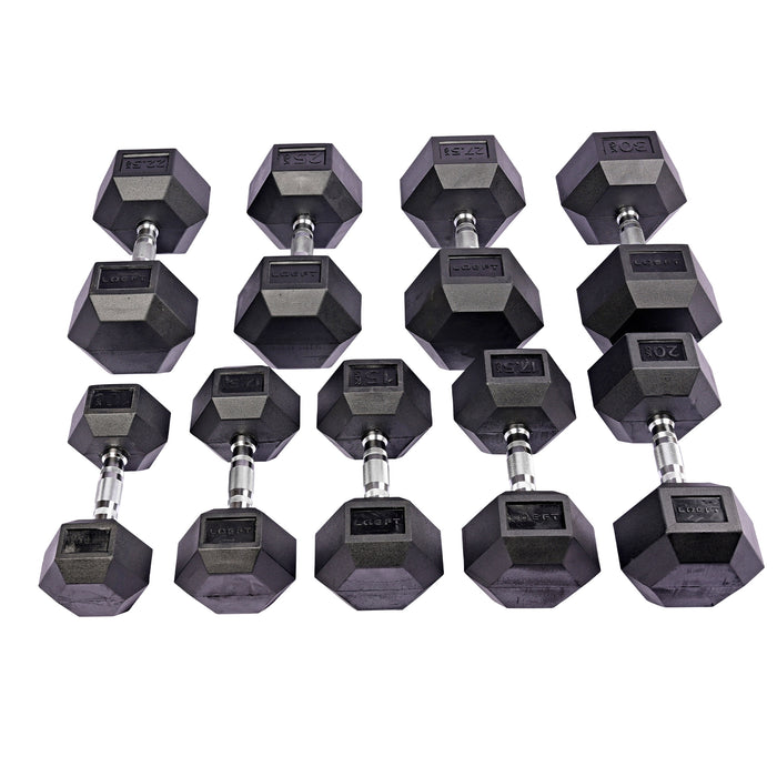 Hexagon Dumbells 10-30kg - Hex DB