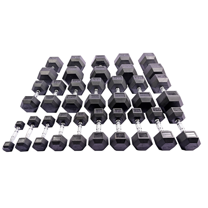 Hexagon Dumbells 1-40kg - Hex DB